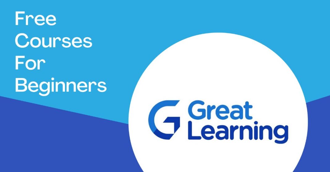 great learning free courses