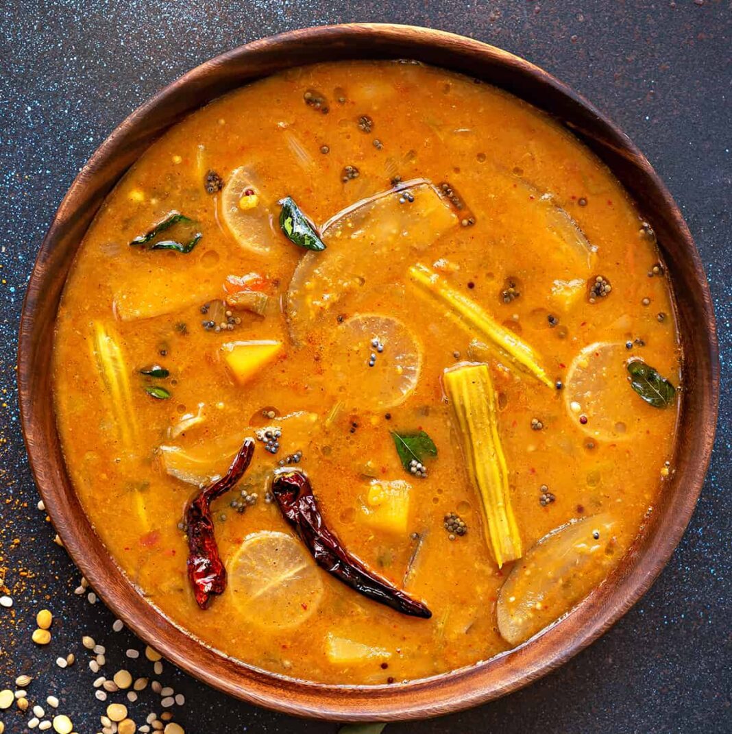 sambar recipe